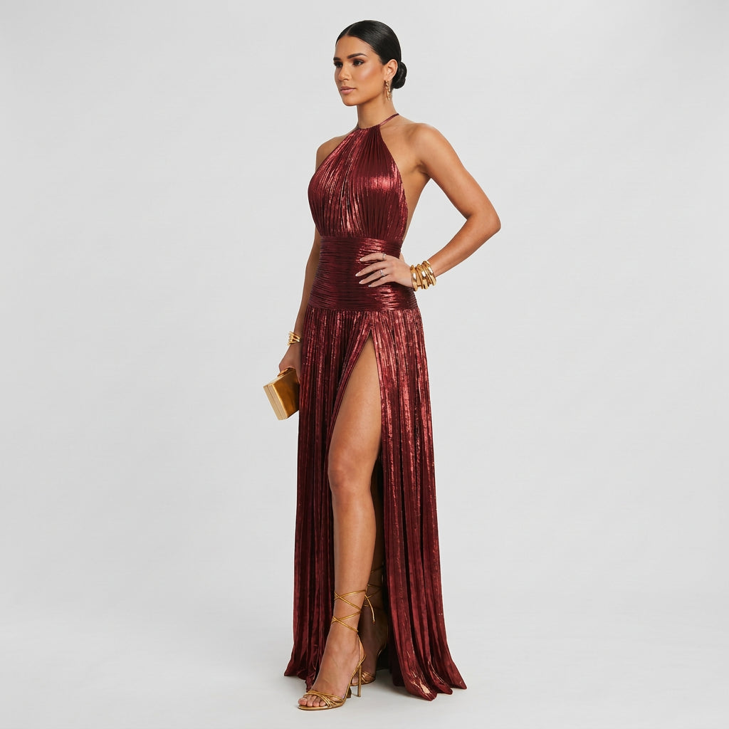 Sara - Elegantní Maxi Šaty