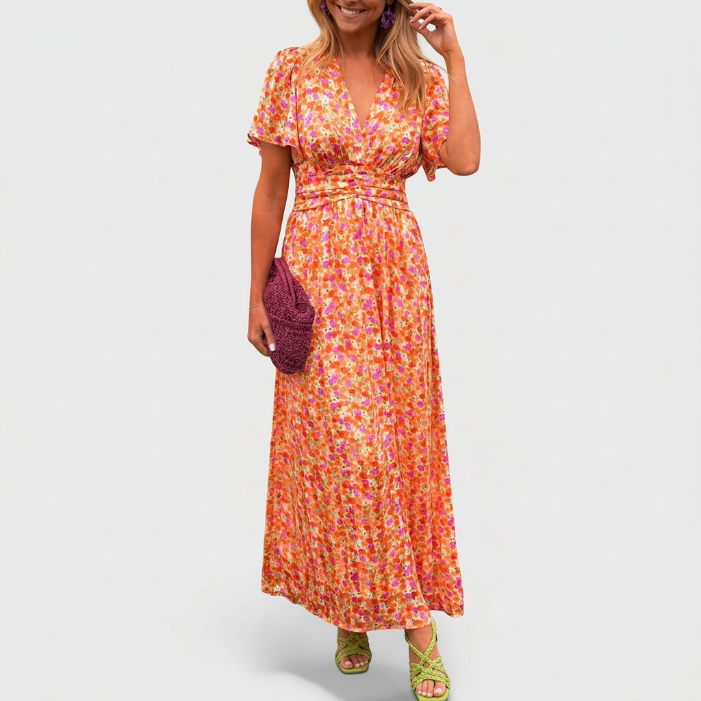 Sandra - Elegantní maxi šaty