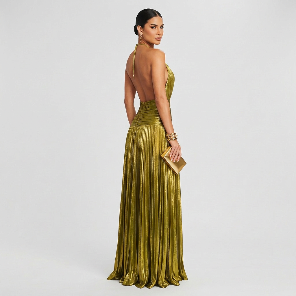 Sara - Elegantní Maxi Šaty
