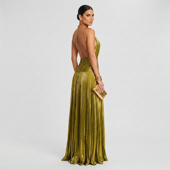 Sara - Elegantní Maxi Šaty
