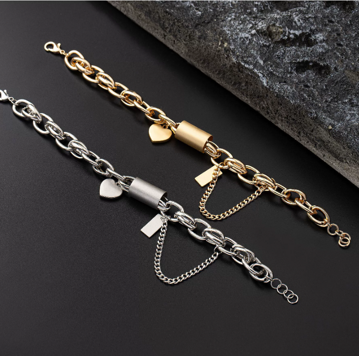 Heartened Chunky Bracelet | Arany