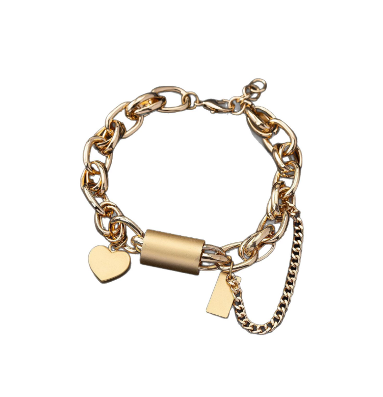 Heartened Chunky Bracelet | Arany