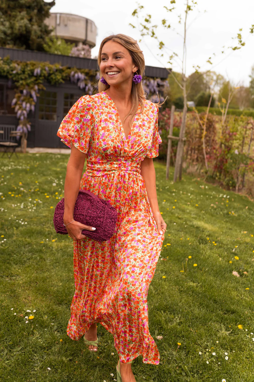 Sandra - Elegantní maxi šaty